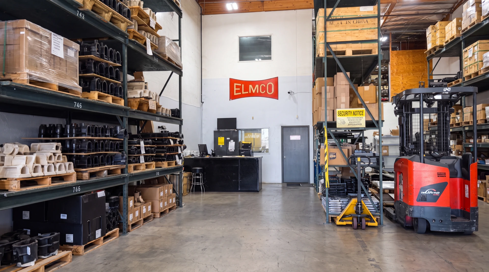 Elmco Stewart warehouse operations